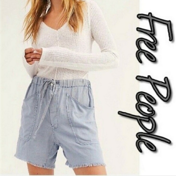 Free People Pants - Free People Tomboy Shorts- High Rise